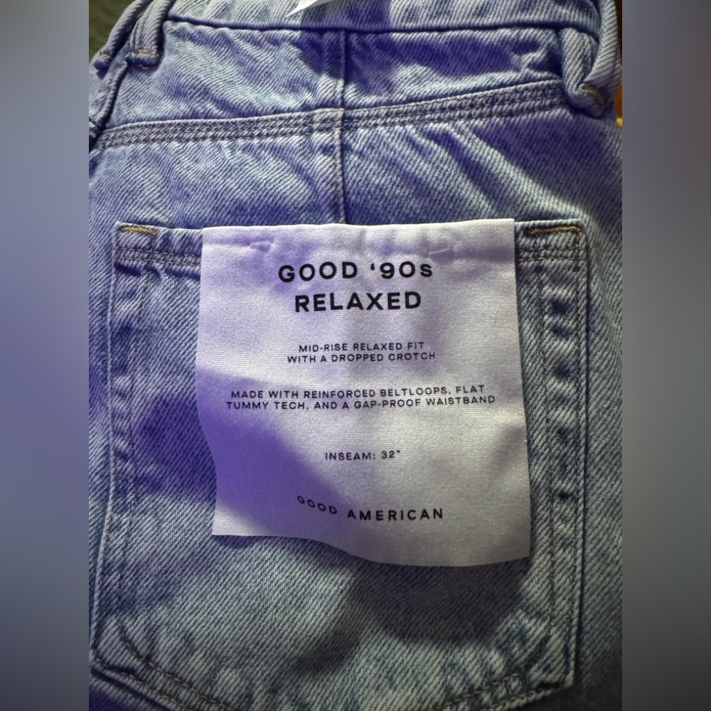 Good American 90s Jeans Size 4/27 NWT - Picture 4 of 10